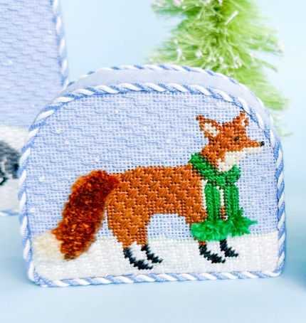 Stitch Style - Christmas Forest Boy Fox with Scarf
