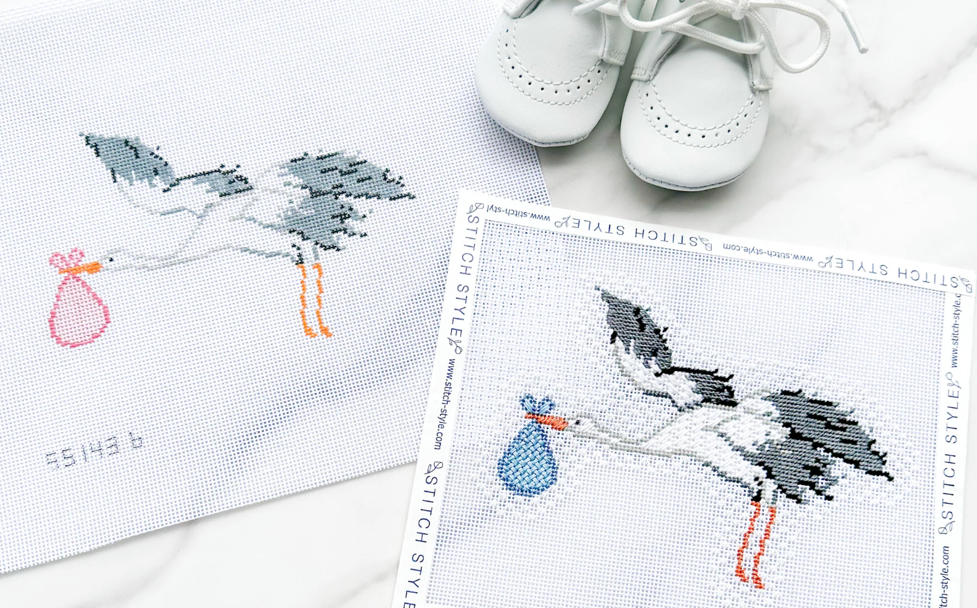 Stitch Style - Stork Blue