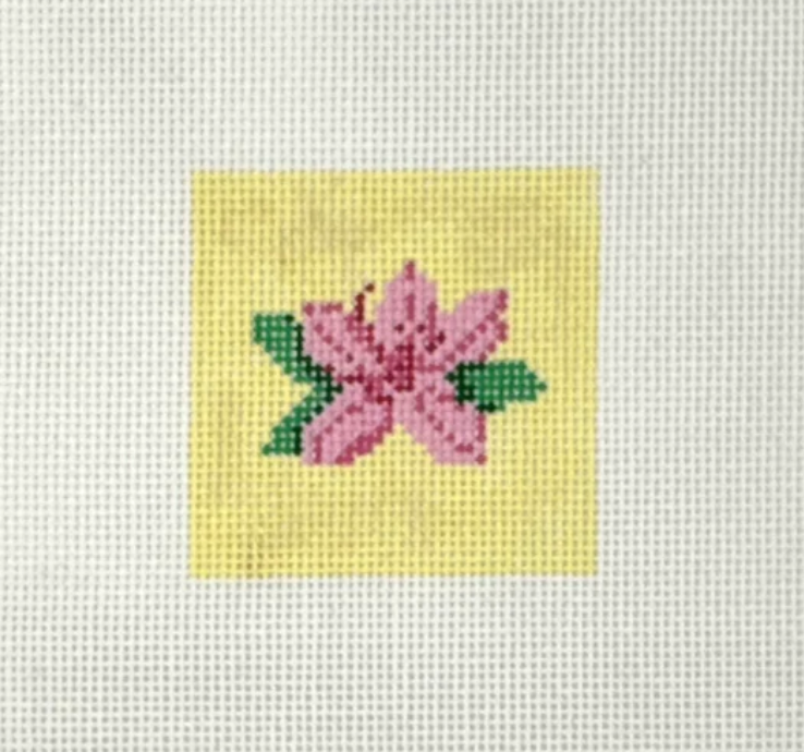 Needlepoint Cottage -Azalea Koozie Insert