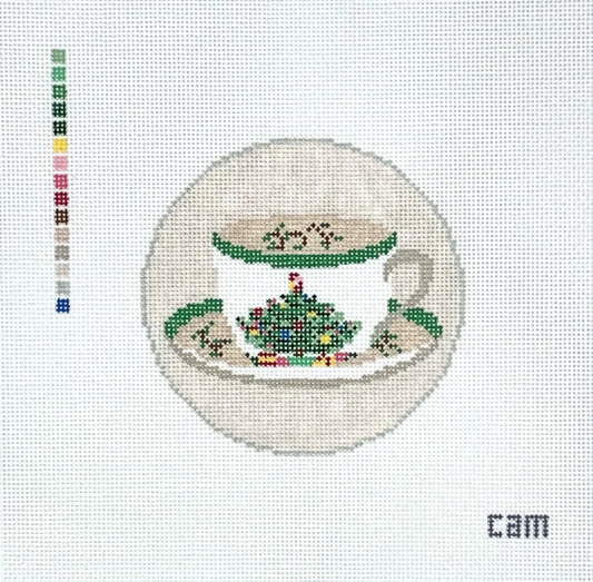 Cam Designs - Christmas Cup Ivory