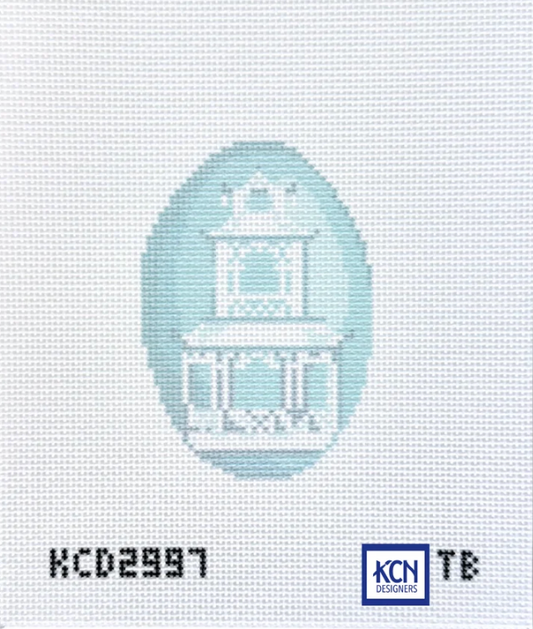Taylor Beach Designs - Wedgewood Oval with Pagoda
