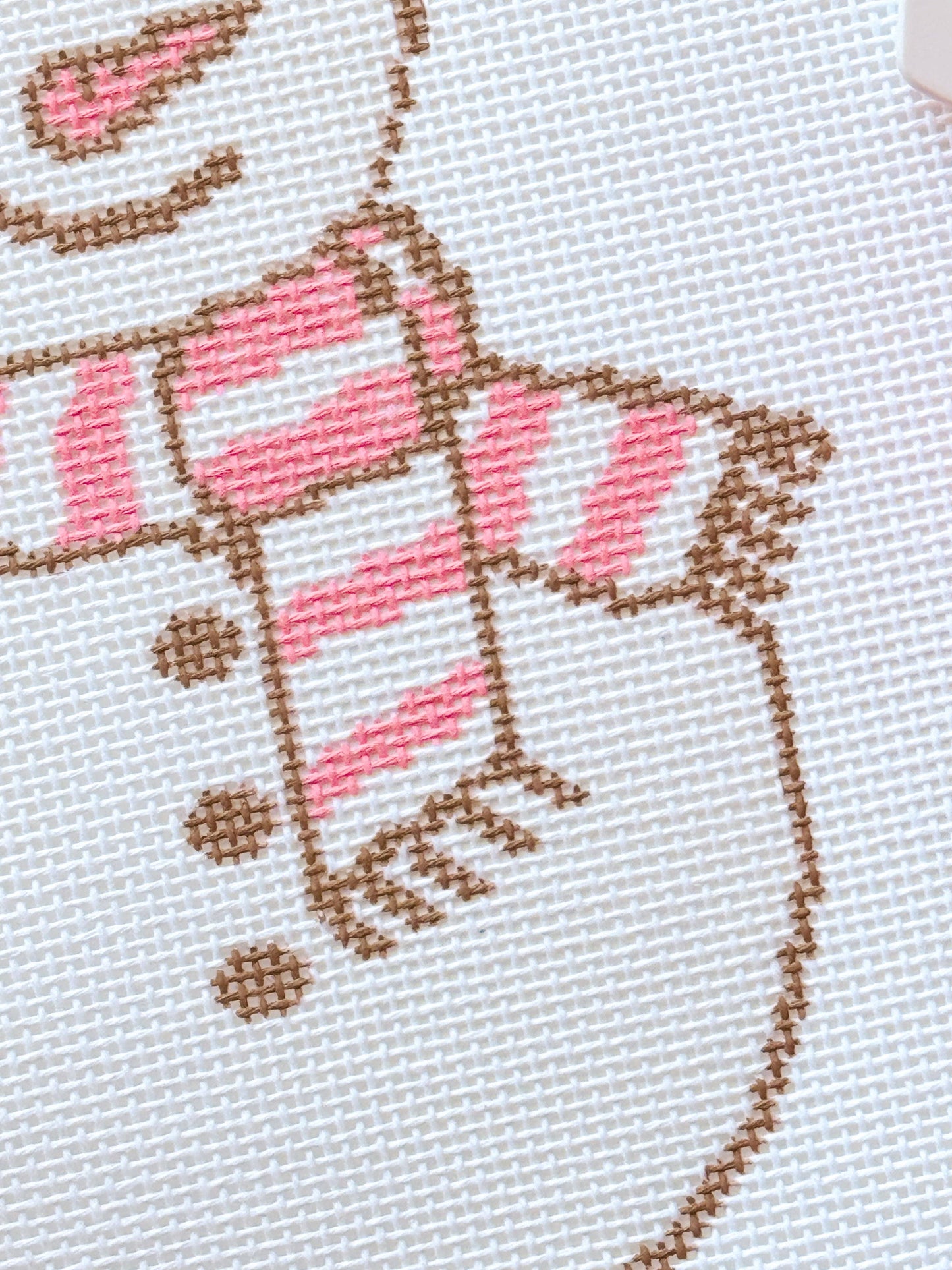 Cotswold Designs Pink Snowman
