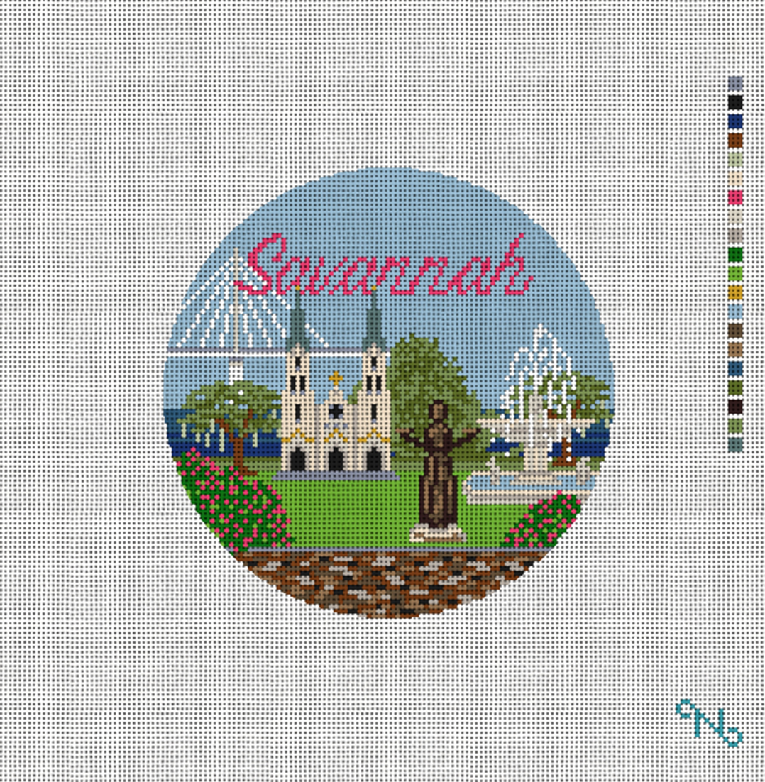 Needlepaint - Savannah
