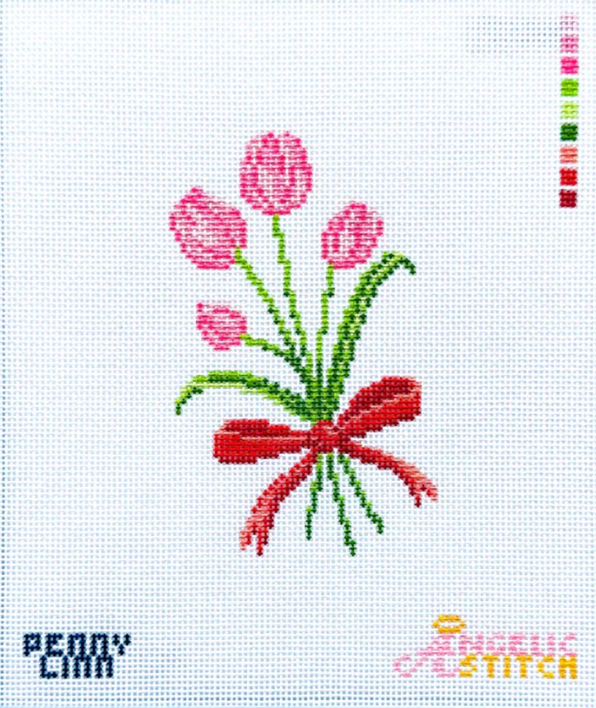 The Angelic Stitch - Pink Tulips