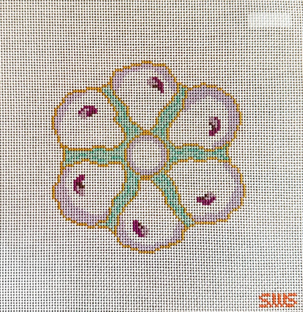 Stitching With Stacey - Seafoam Oyster Plate