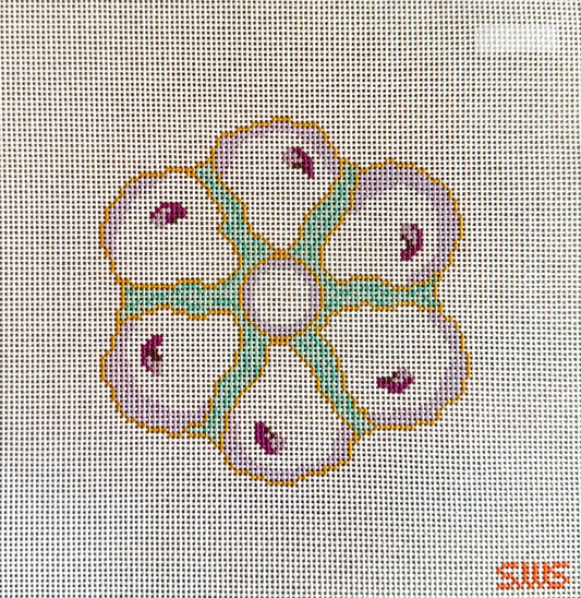 Stitching With Stacey - Seafoam Oyster Plate