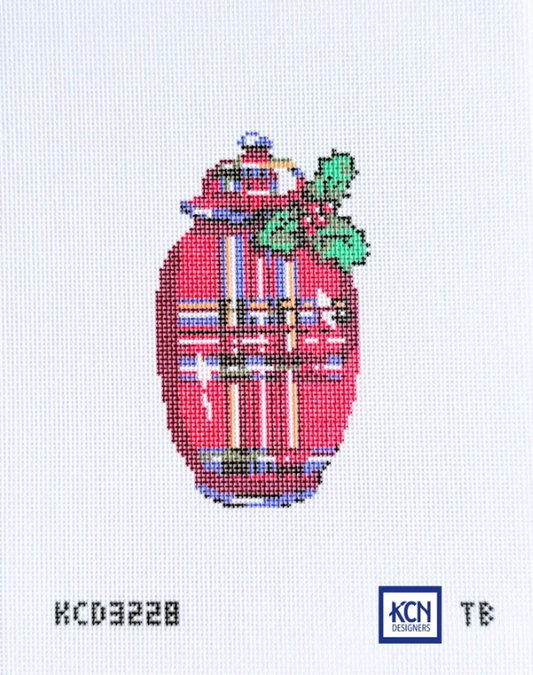 Taylor Beach - Plaid Ginger Jar