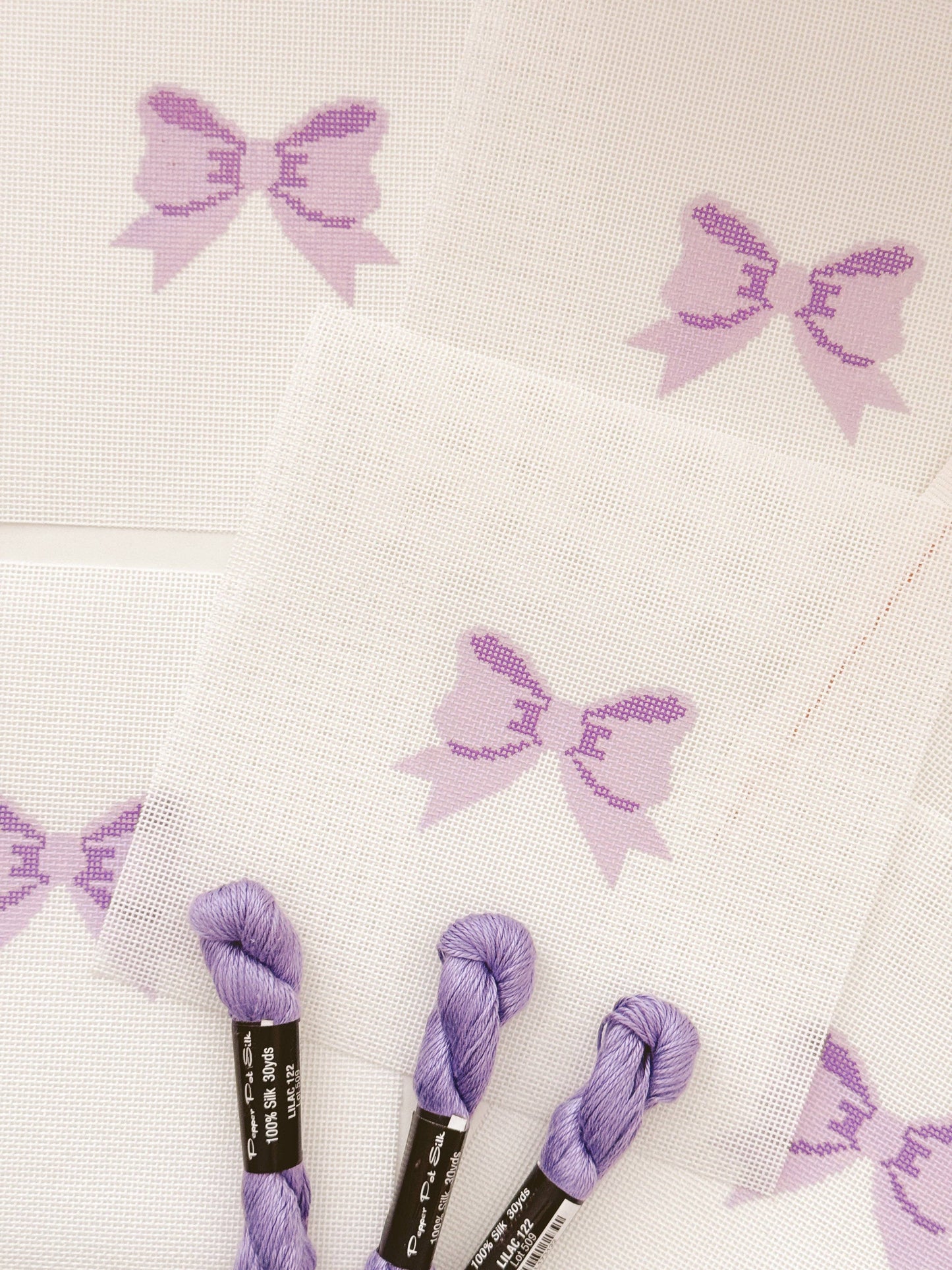 Purple Bow Coquet
