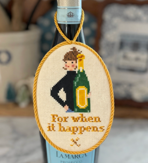 Jennifer Vallez- Champagne Hanger Brunette