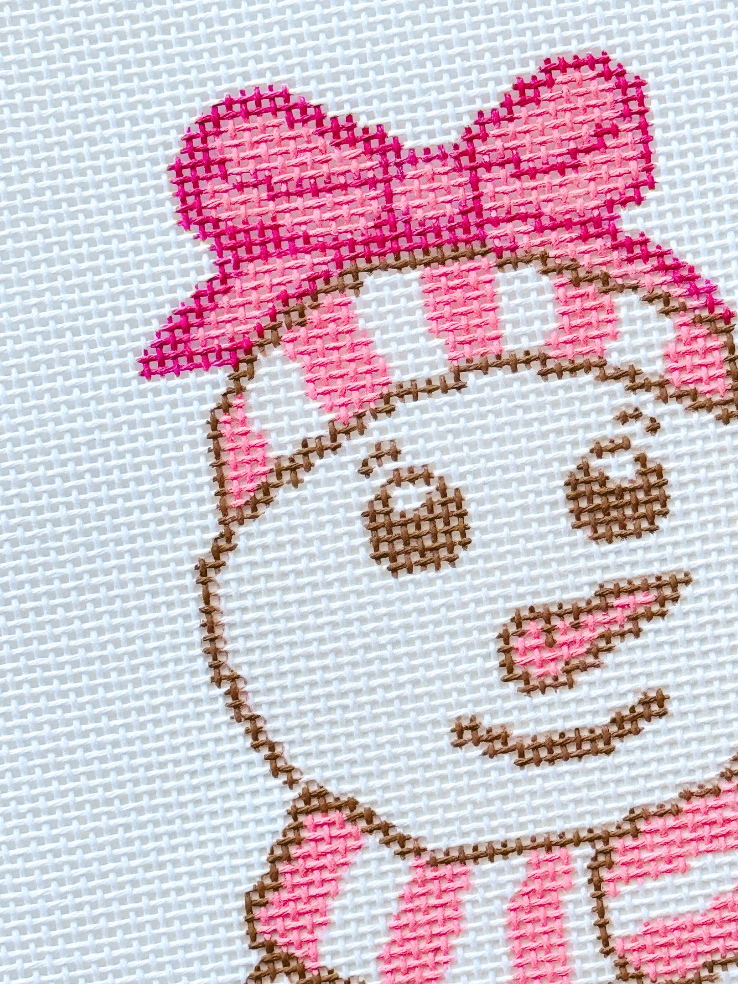 Cotswold Designs Pink Snowman