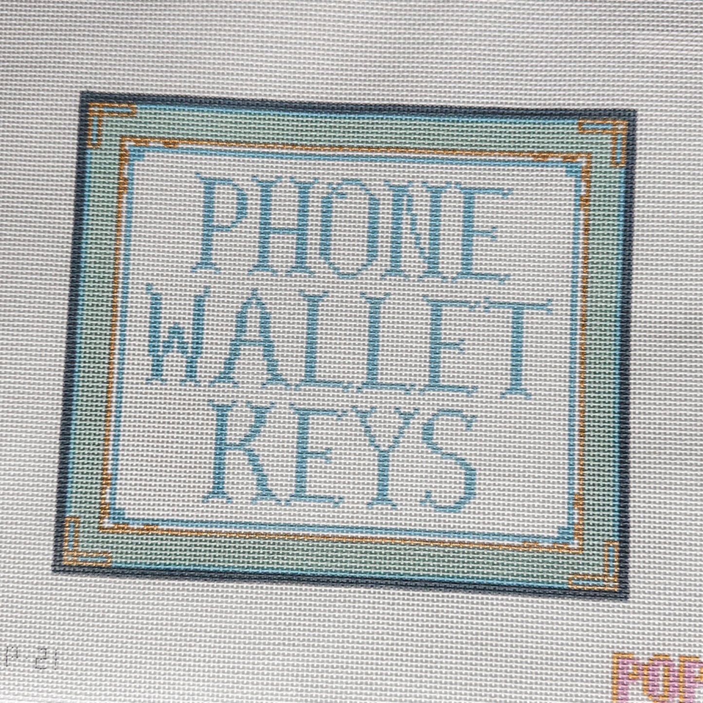 Pop Needle Arts Phone Wallet Keys