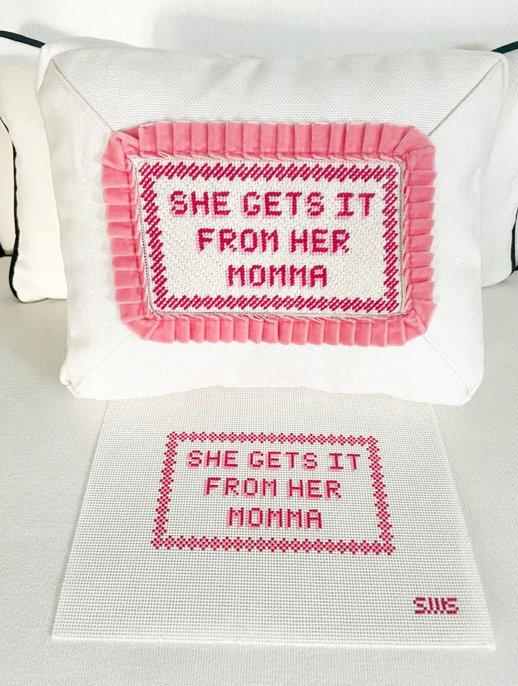 Stitching With Stacey - She Gets It From Her Momma