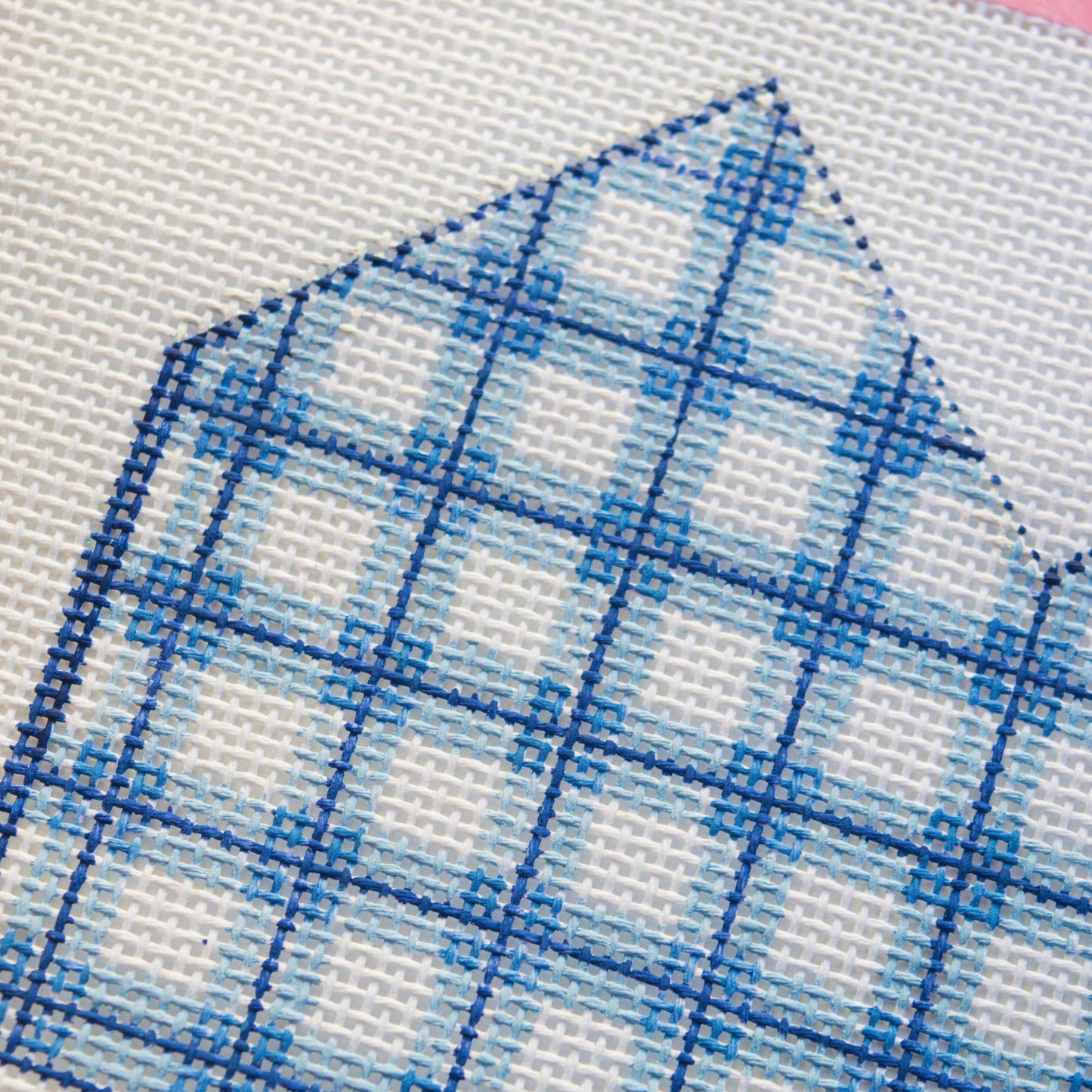 Gingham Birthday Crown Canvas