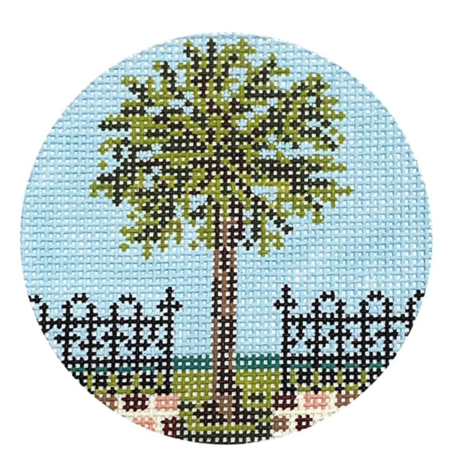 Needle Crossings - Palmetto Gate Ornament