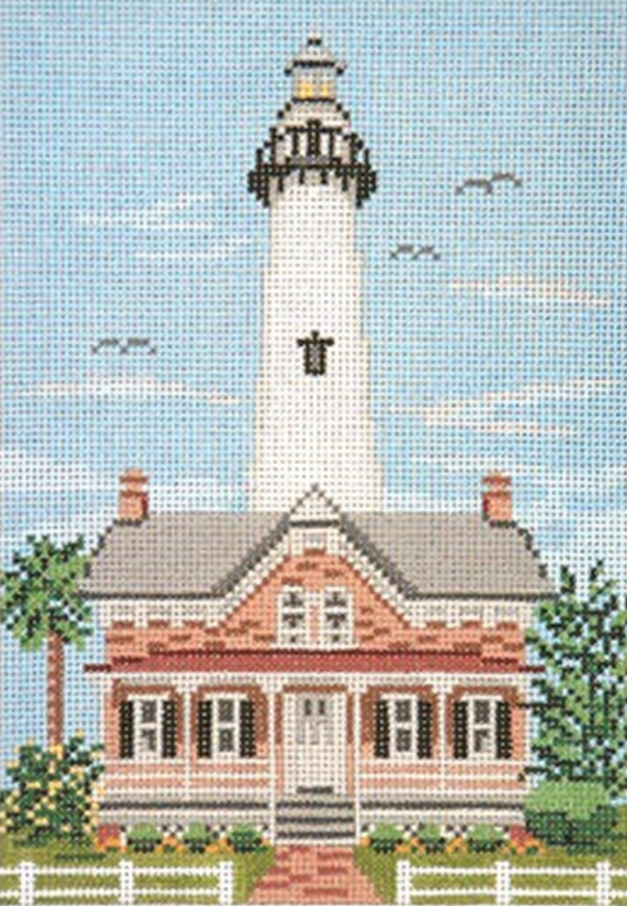 Needle Crossings - St. Simon's Island, GA Lighthouse