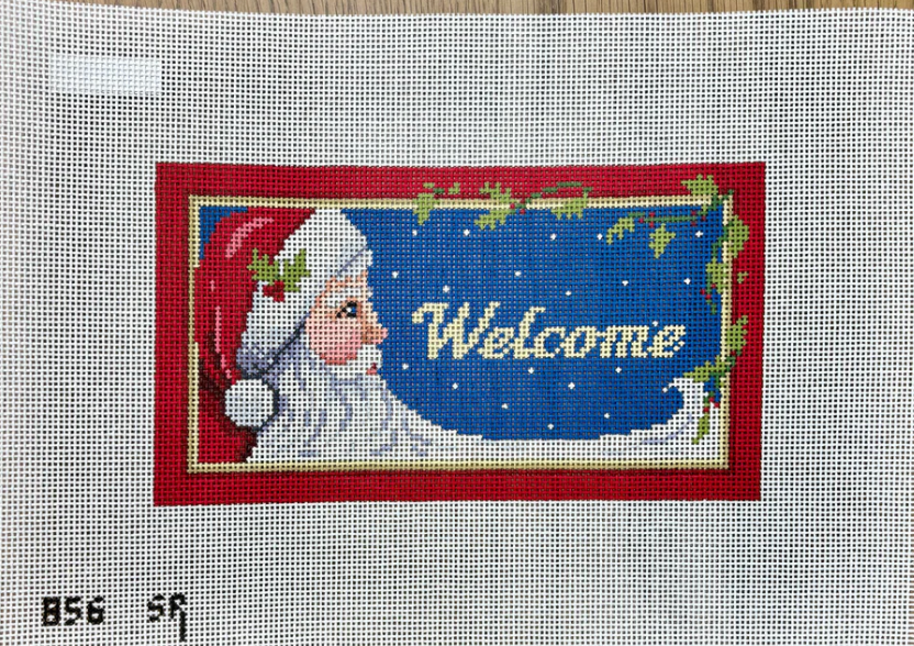 Susan Roberts - Night Sky Santa Welcome Sign