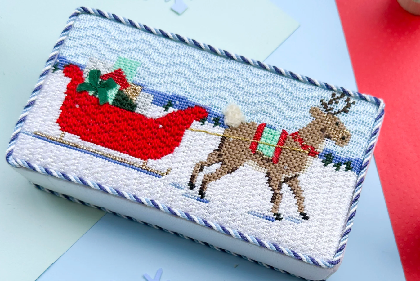 Stitch Style - Reindeer Games Reindeer and Sleigh