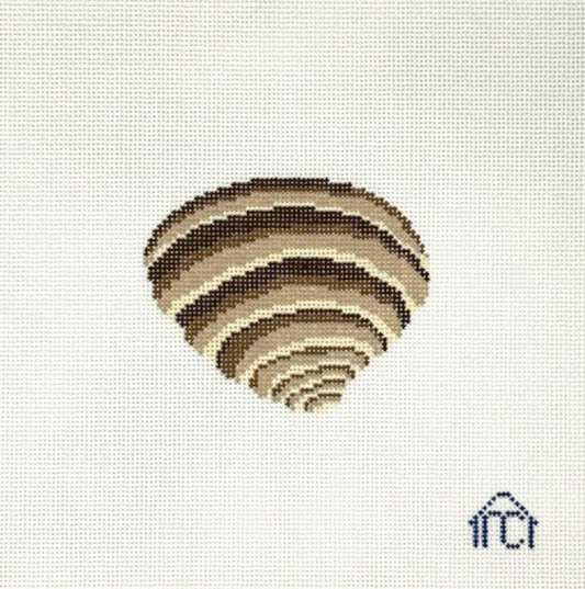 Needlepoint Cottage - Pawleys Island Shell