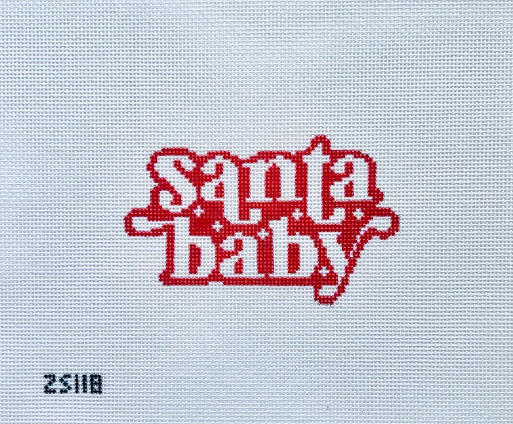 Ziggy Stitches Santa Baby