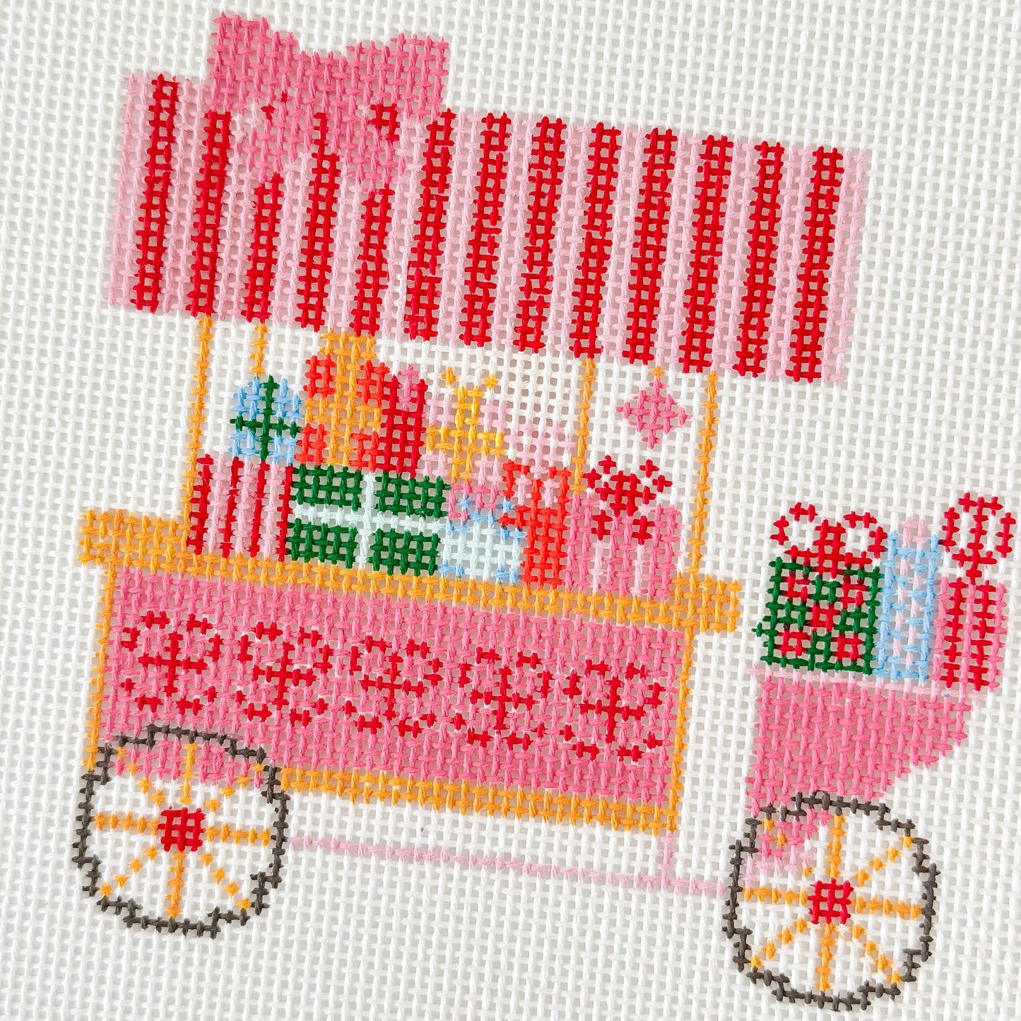 Christmas Trolley Cart