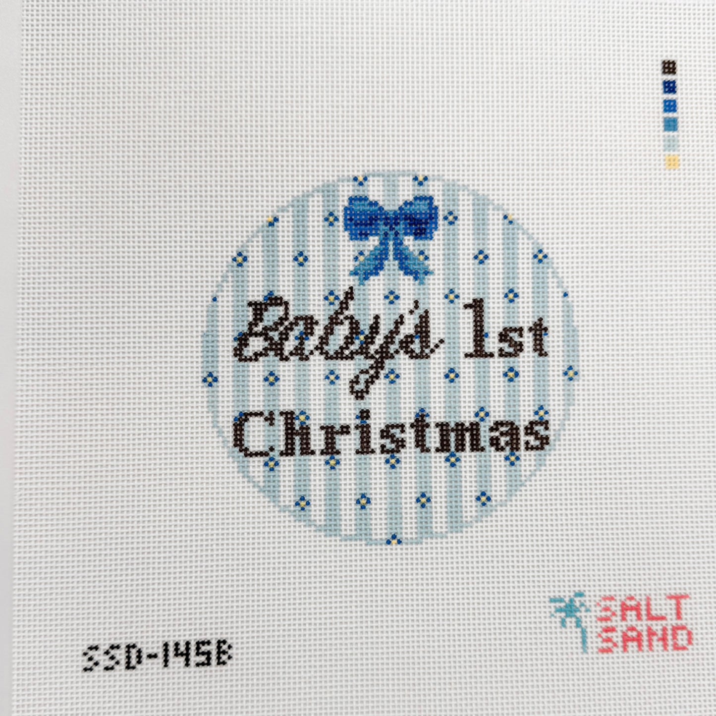 Salt and Sand Baby’s First Christmas Blue