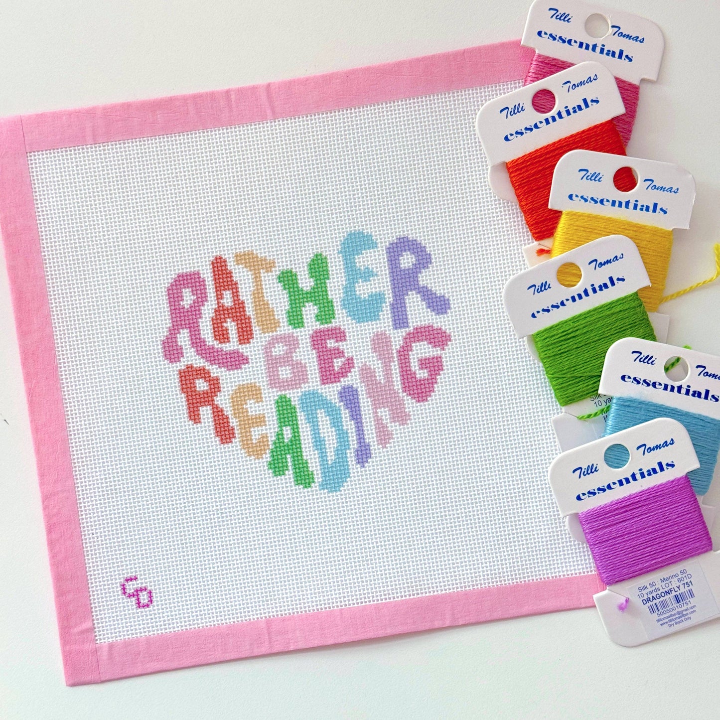 Cotswold Design  Rather Be Reading Rainbow Heart