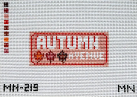 Magnolia Needlepoint - Autumn Avenue