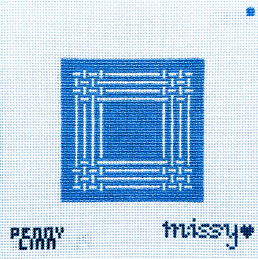 Classically Missy - Basketweave Square