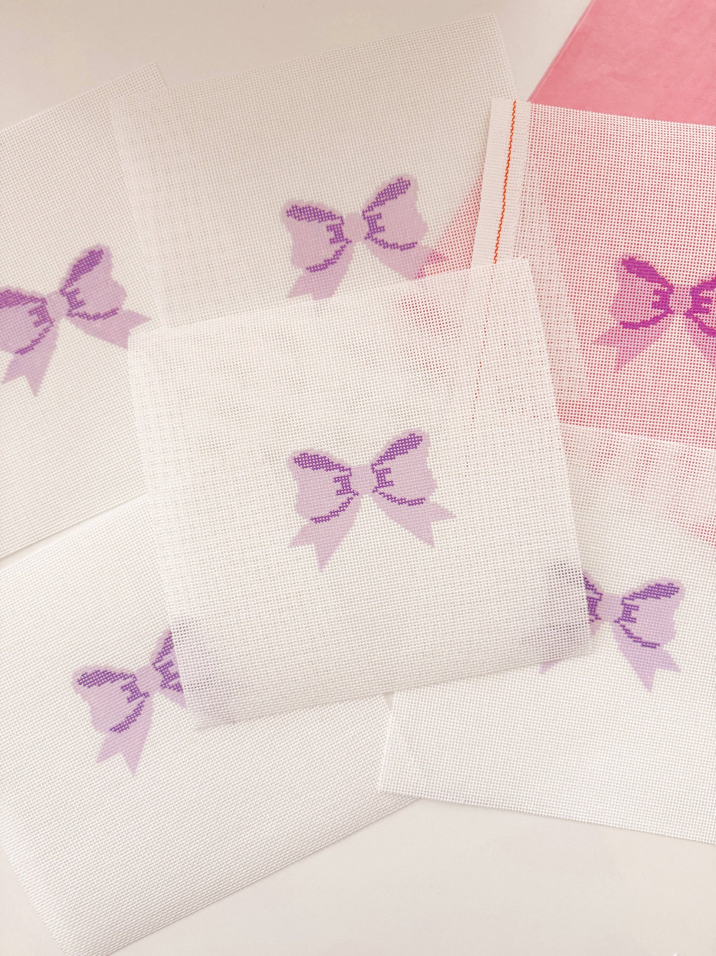 Purple Bow Coquet