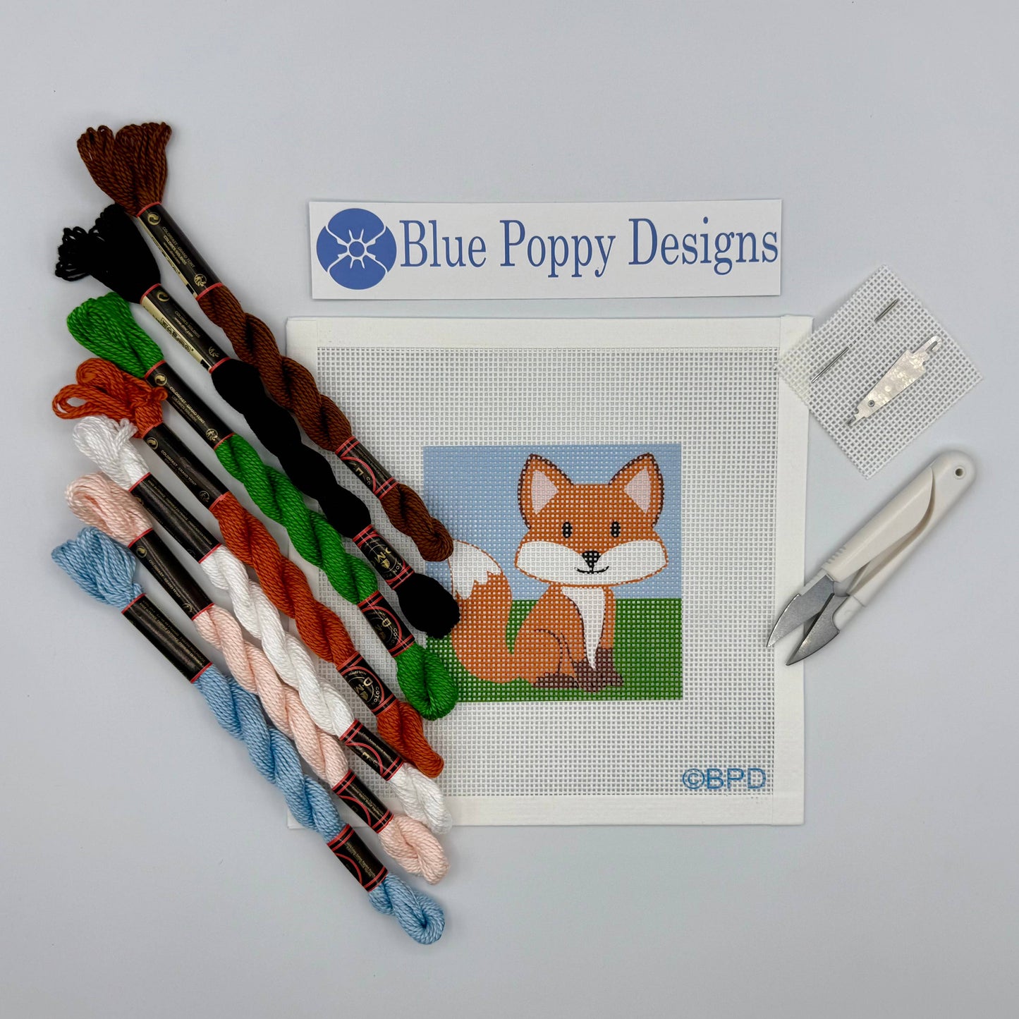 Fox Needlepoint Kit
