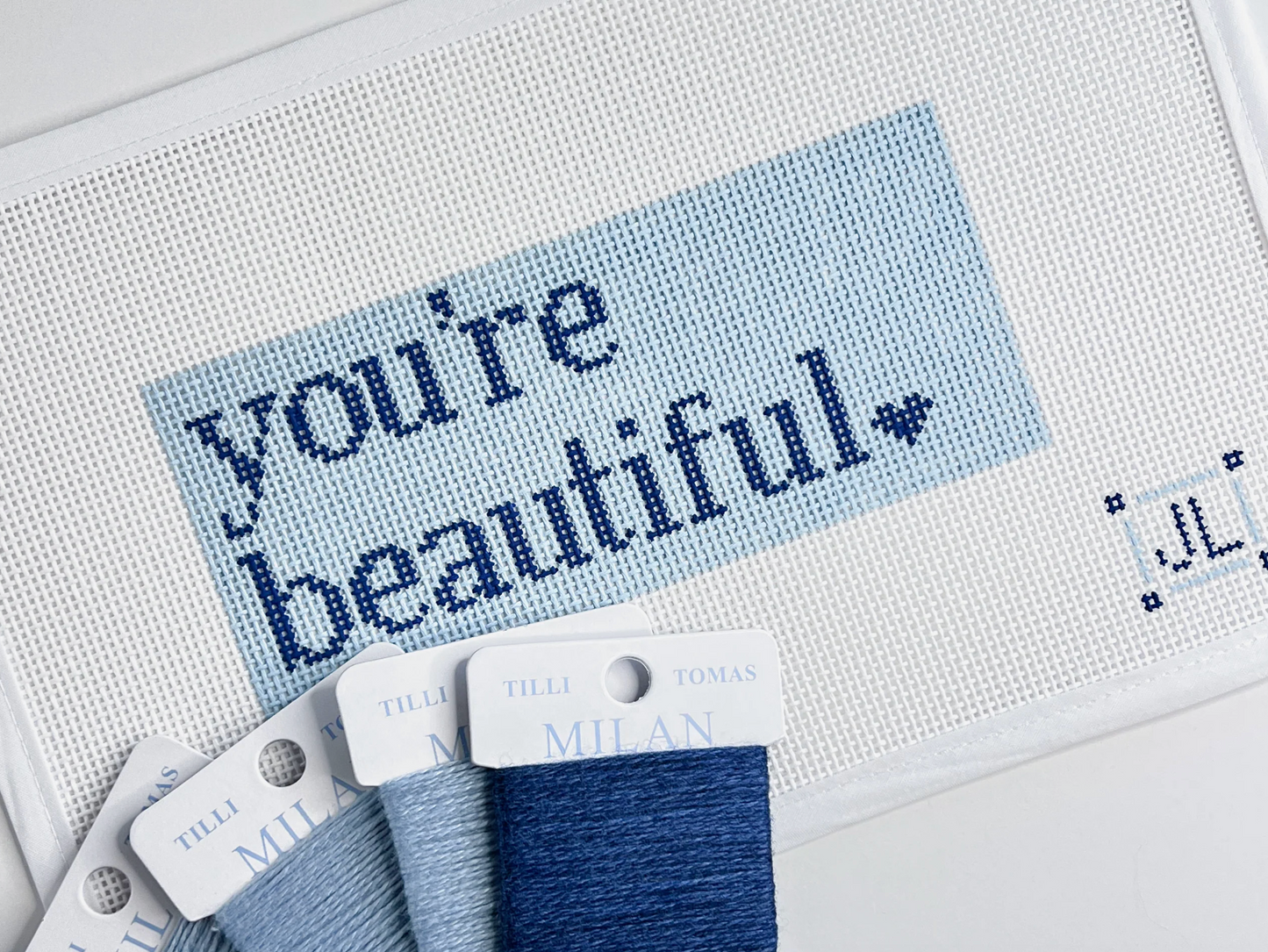 Jacquelyn Laurie Designs - You're Beautiful Blue
