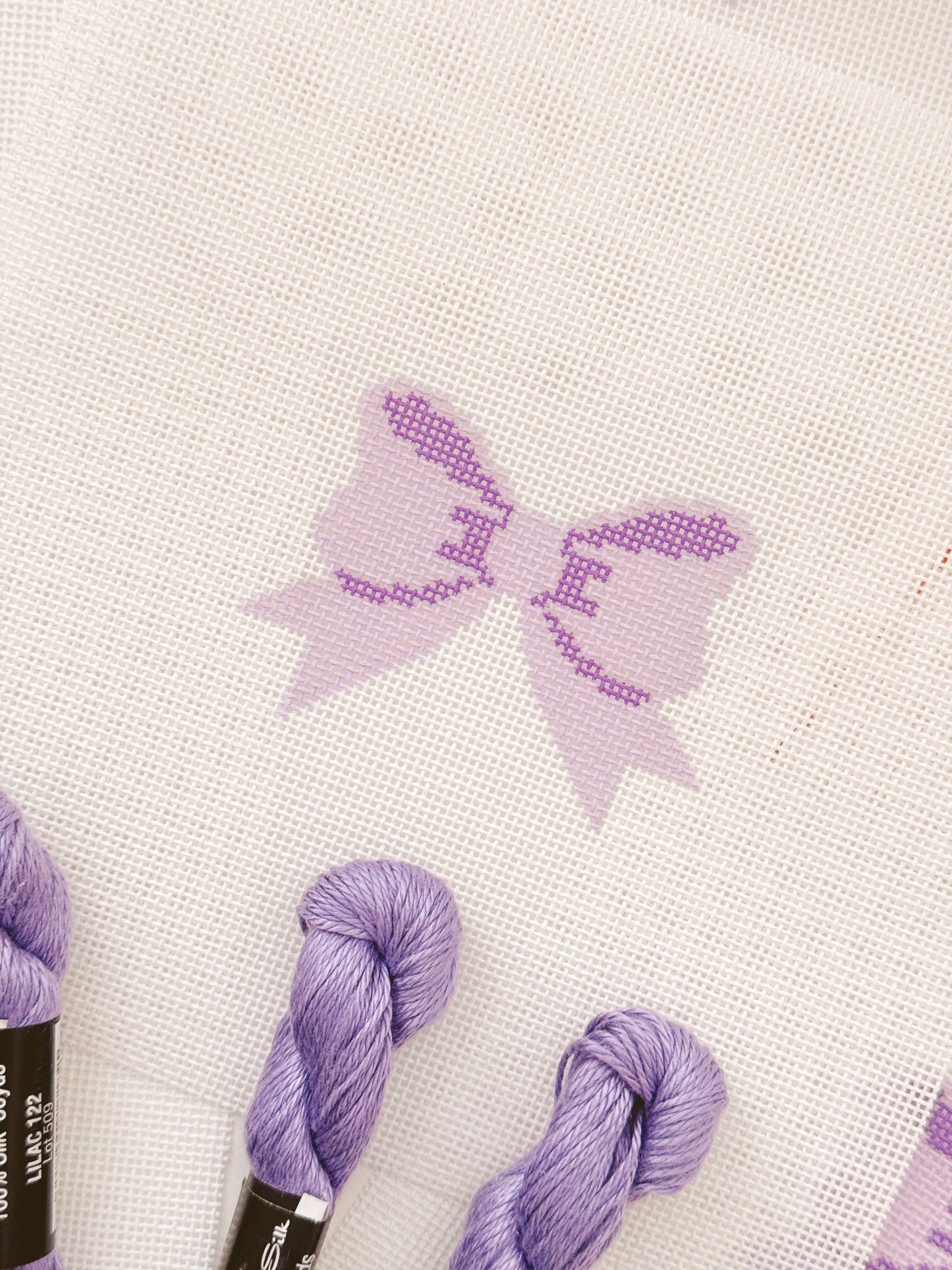 Purple Bow Coquet