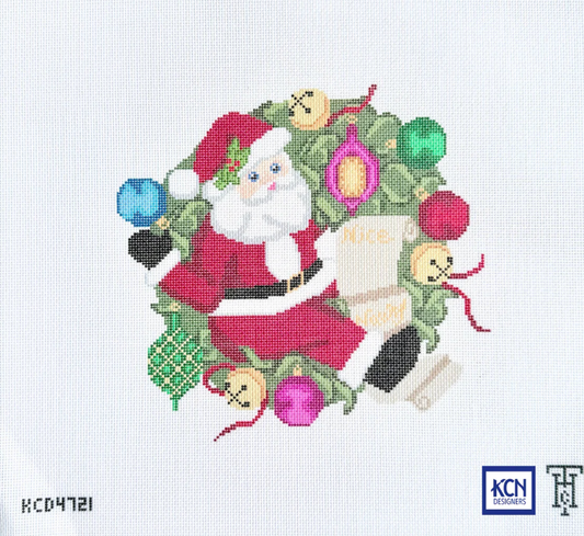 Heirloom Textile Company - Santa Ornament Tree