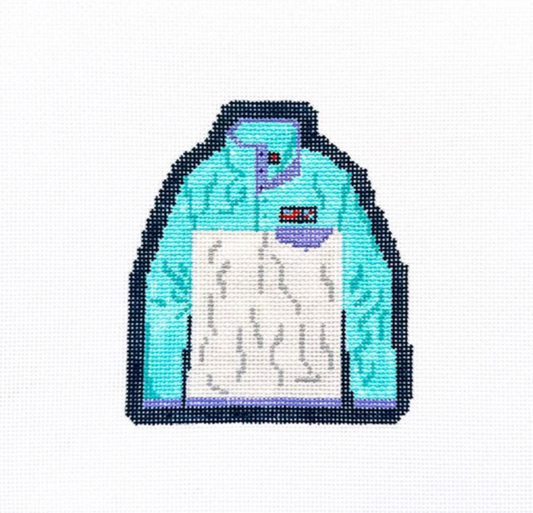 Elm Tree Needlepoint - Fleece Pullover