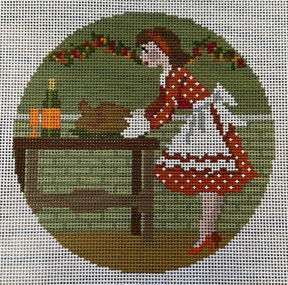 Kirkland Design Studios - Betty Loves Thanksgiving Canvas and Stitch Guide