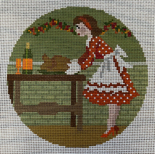 Kirkland Design Studios - Betty Loves Thanksgiving Canvas and Stitch Guide