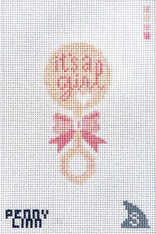 Sharkey Stitches - It's a Girl Rattle
