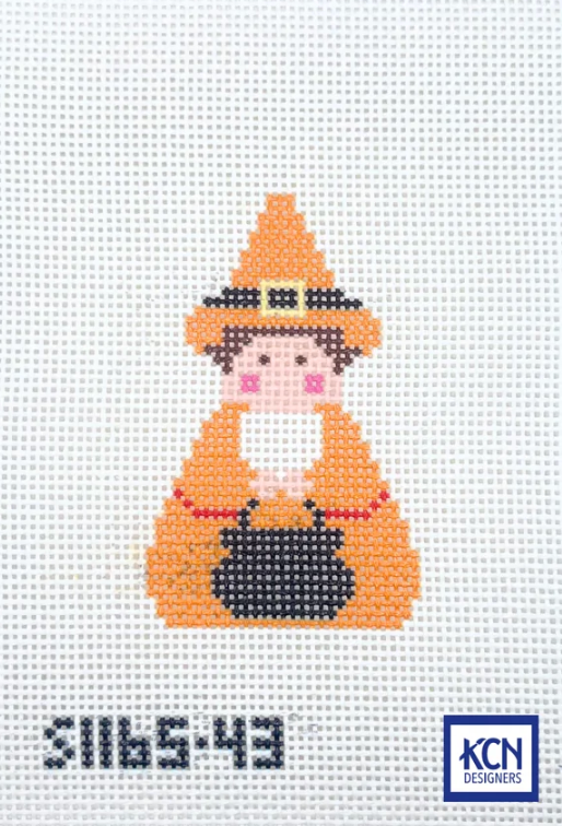 Stitch It Angel - Orange witch