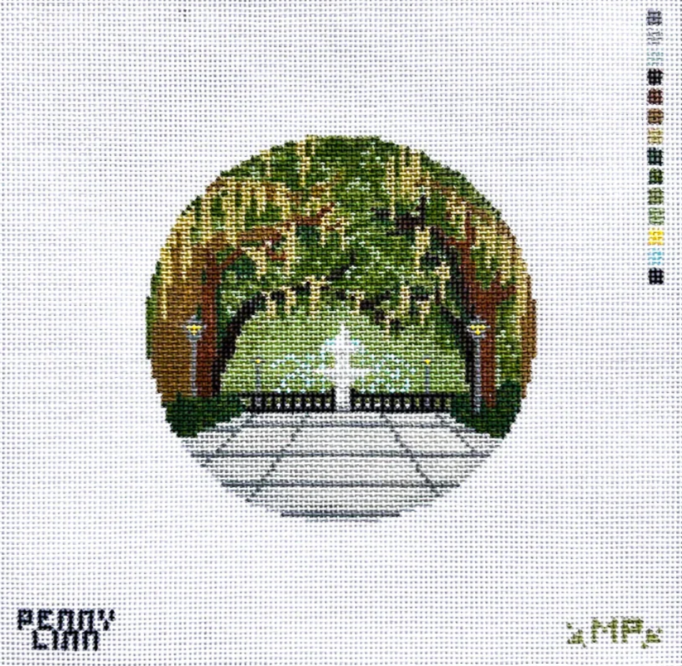 MP Stitchery - Forsyth Park Round