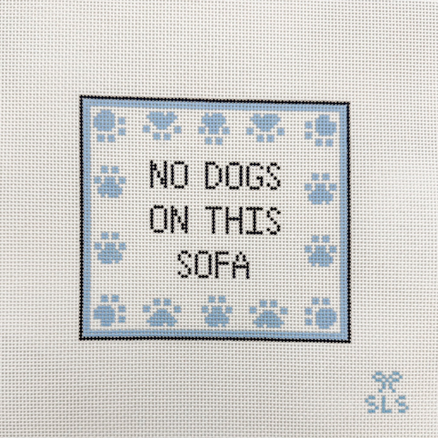 SLS No Dogs on this Sofa