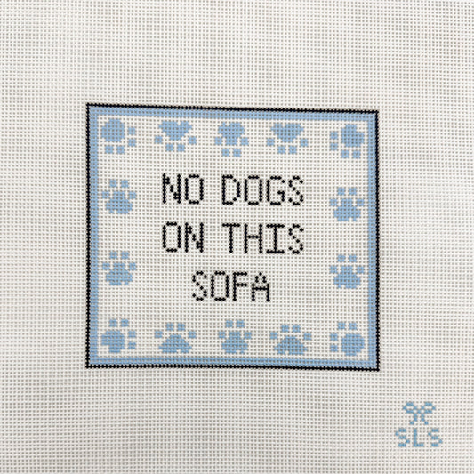 SLS No Dogs on this Sofa