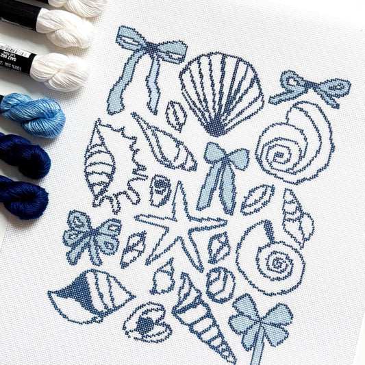 Seashell Preppy Summer