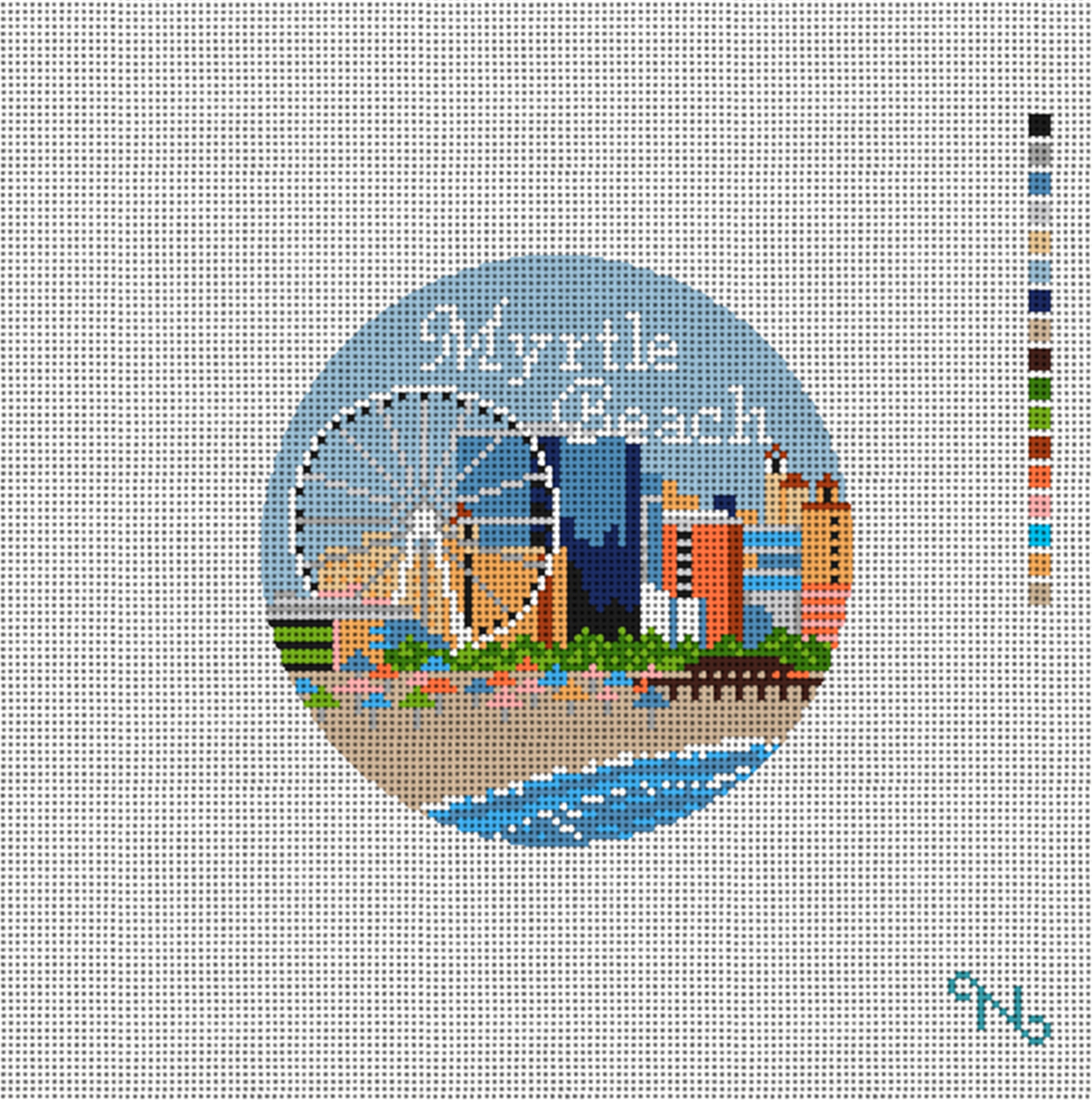 Needlepaint - Myrtle Beach