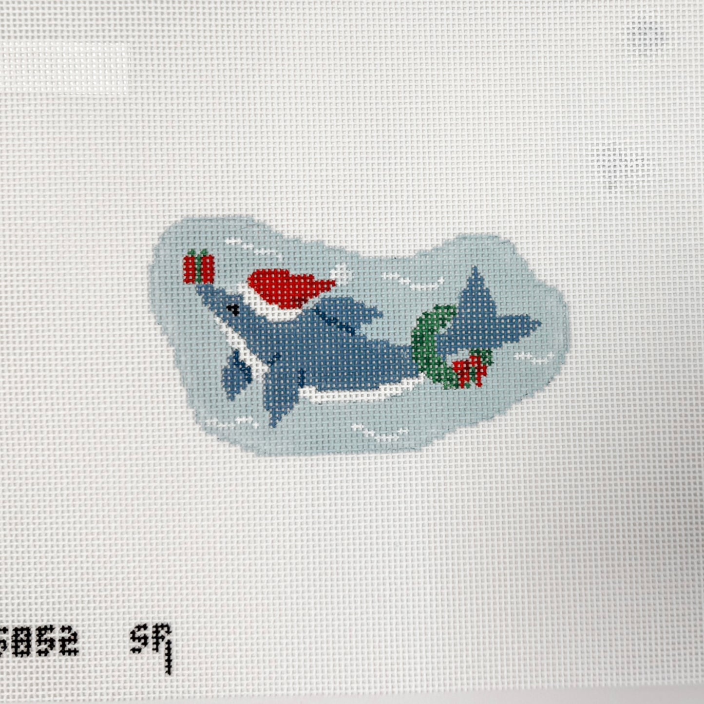 Susan Roberts Dolphin Present Ornament