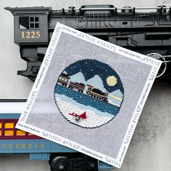 Stitch Style - Christmas Train