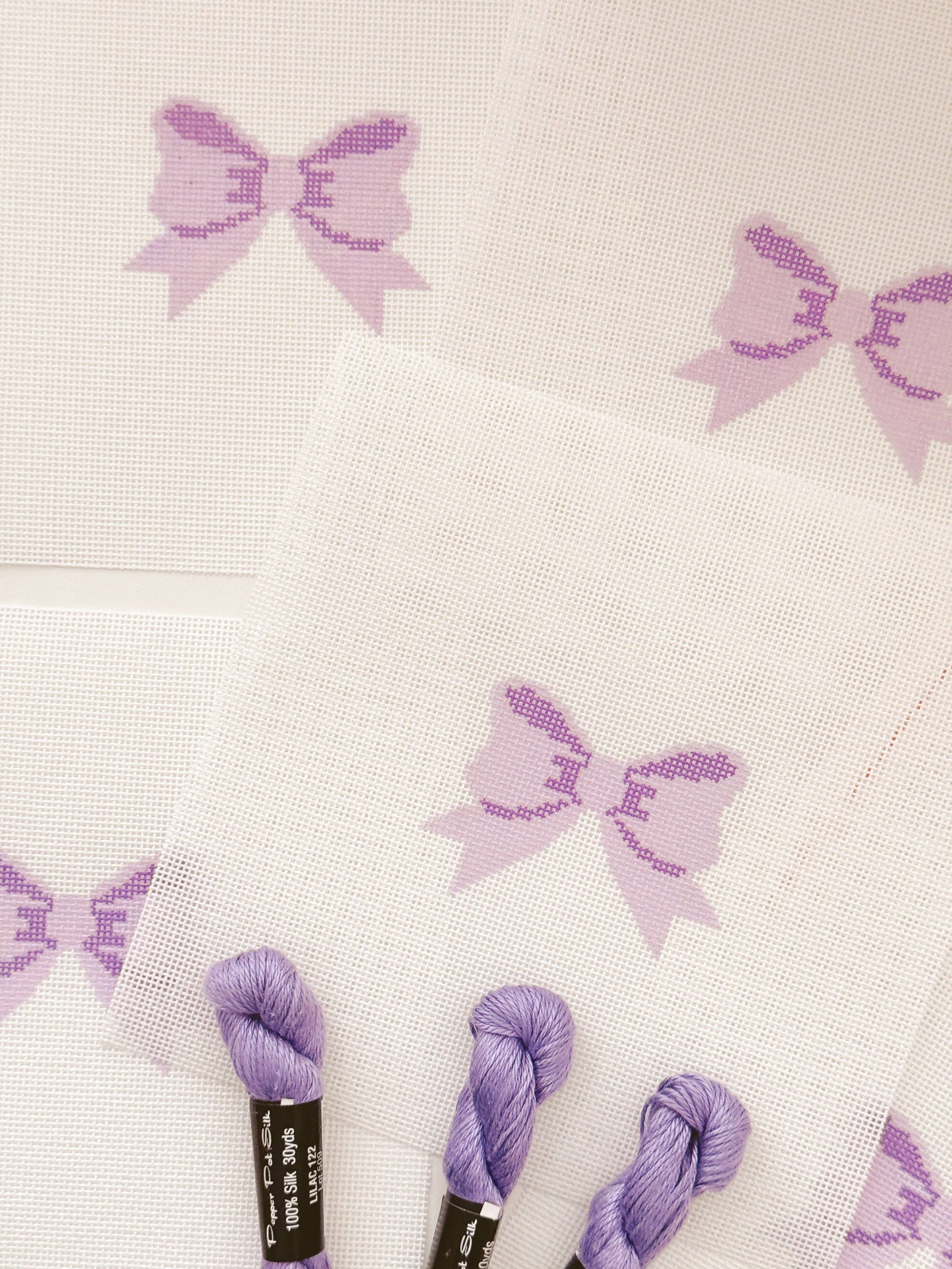 Purple Bow Coquet