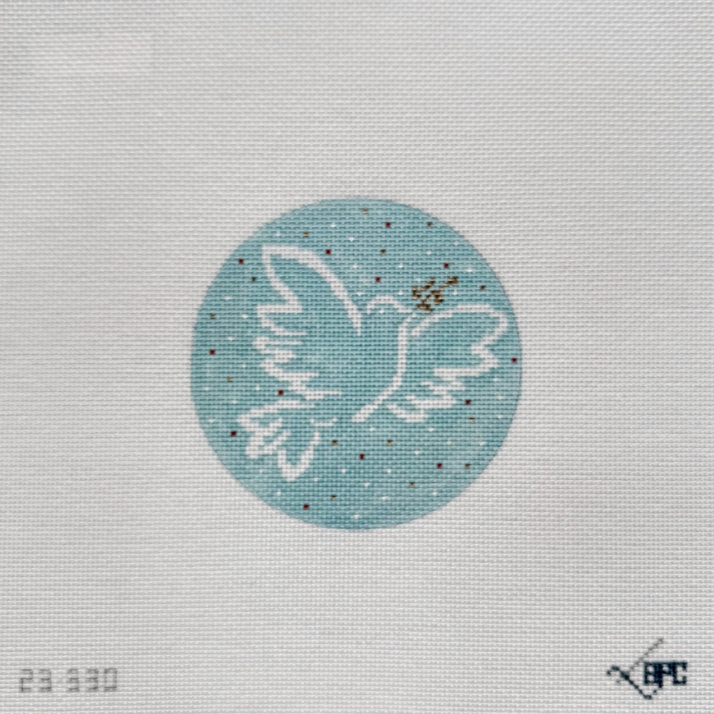 Blueberry Point Blue Dove Ornament