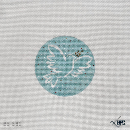 Blueberry Point Blue Dove Ornament