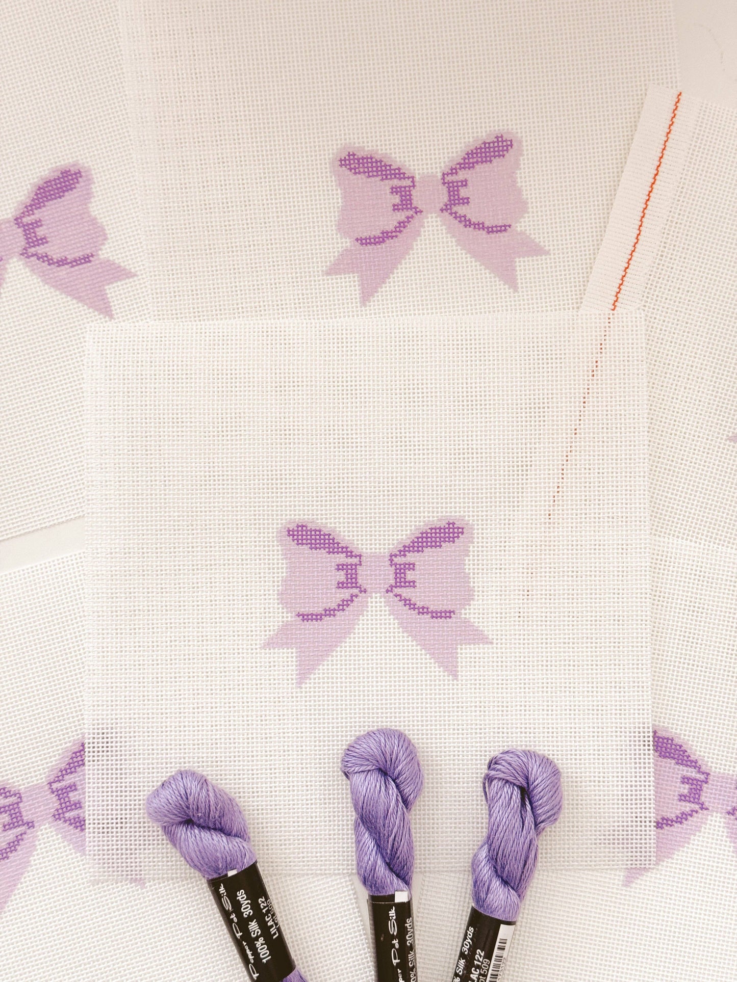 Purple Bow Coquet