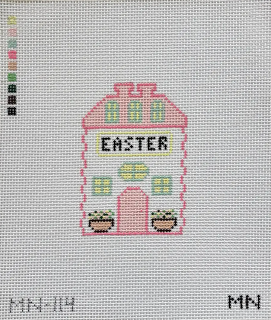 Magnolia Needlepoint - Easter Village House